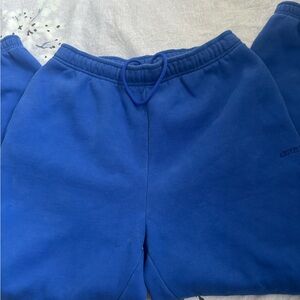 Aritzia Vibrant Blue Sweatfleece Pants